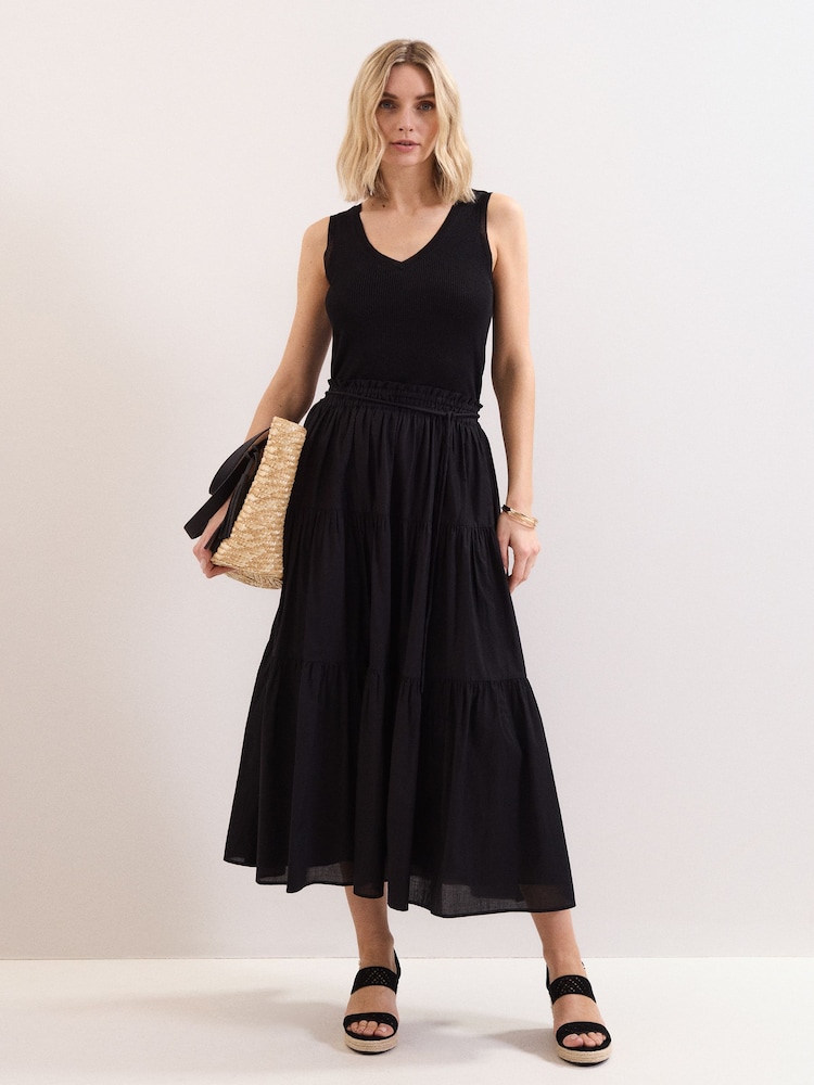 Bolso shopper de paja Phase Eight - Imagen 8 de 8