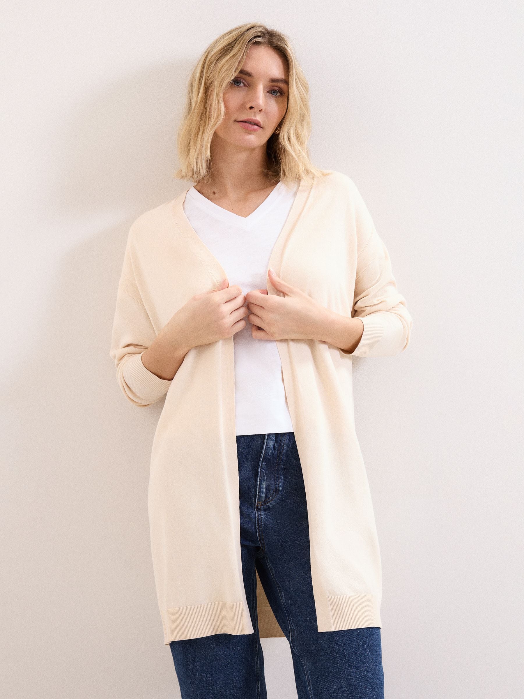 Buy Phase Eight Cream Sabrina Cardigan from the Next UK online shop