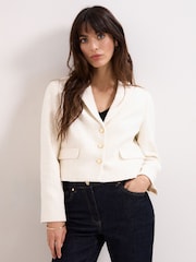Phase Eight Cream Adria Jacket - Image 5 of 6