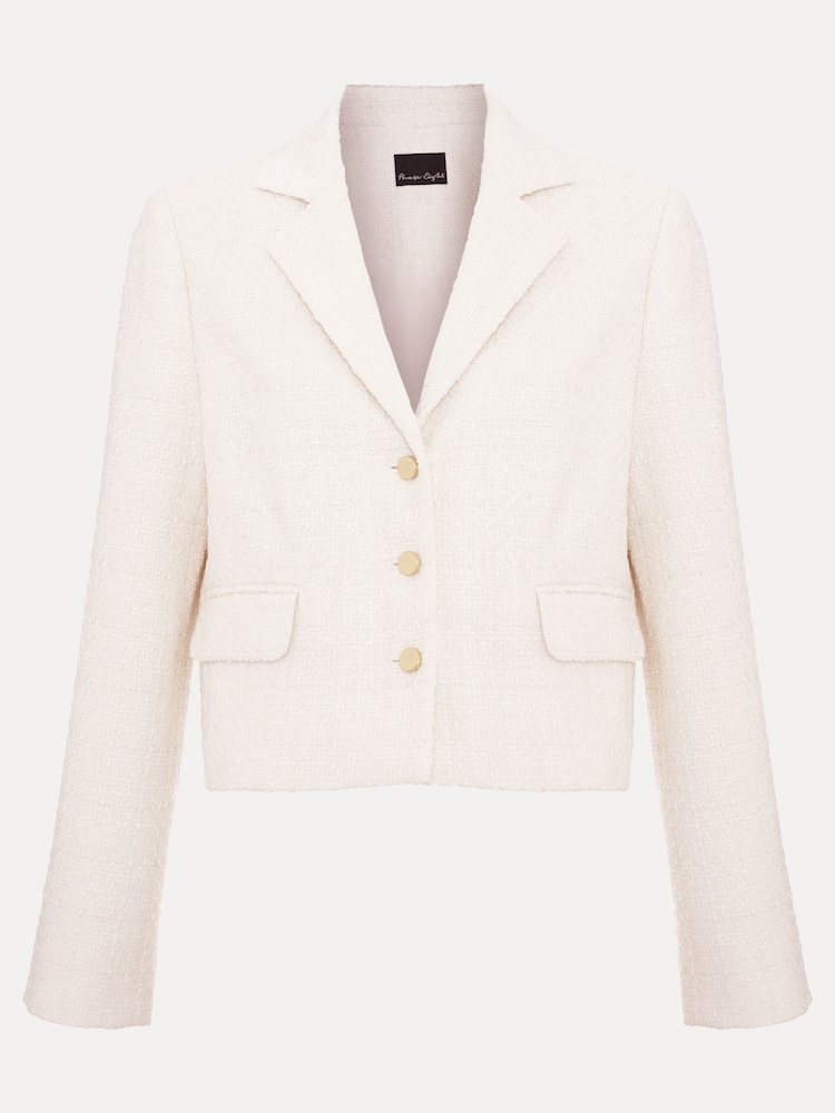 Phase Eight Cream Adria Jacket - Image 6 of 6
