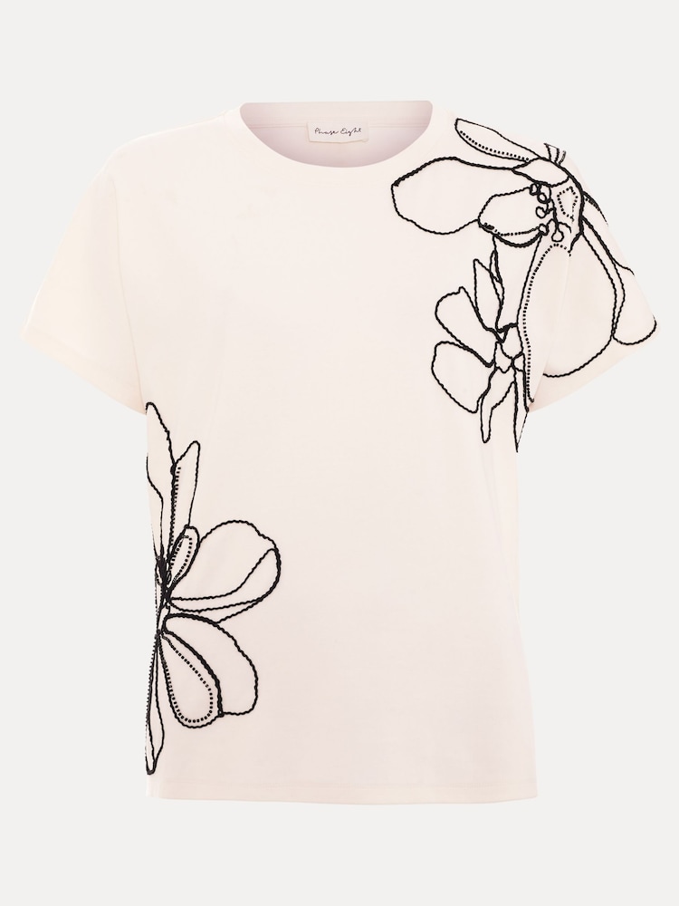 Phase Eight White Malani T-Shirt - Image 6 of 6 Phase Eight White Malani T-Shirt - Image 6 of 6