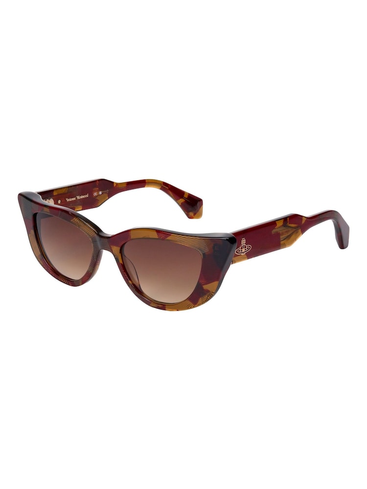 Vivienne Westwood Brown 5140 Sunglasses - Image 1 of 5