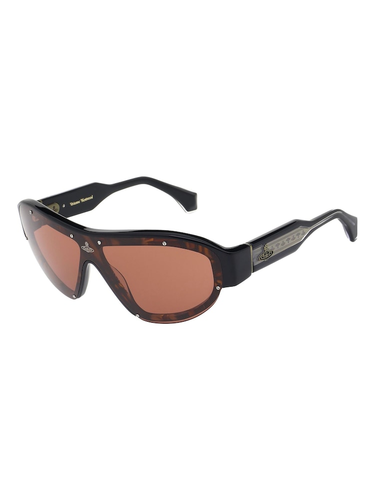 Vivienne Westwood Brown Vivienne Westwood  Vw5132 Sunglasses - Image 1 of 5