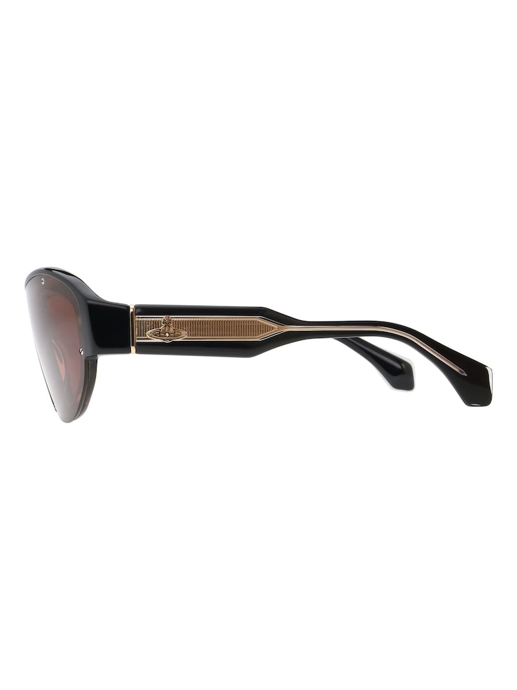 Vivienne Westwood Brown Vivienne Westwood  Vw5132 Sunglasses - Image 2 of 5