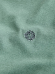 Verde - Ajuste regular - Camiseta ligera teñida en prenda - Imagen 9 de 9