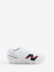 New Balance White Furon Team FG V9 Football Boots - Image 1 of 8