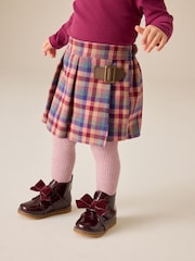 Rozo Karirana šara - Skort and Tights Set (3mths-7yrs) - Slika 2 od 4