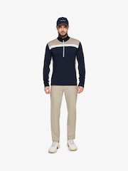 Galvin Green Blue Dean Insulating Golf Mid Layer Sweat Top - Image 2 of 7
