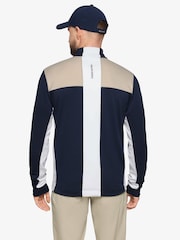 Galvin Green Blue Dean Insulating Golf Mid Layer Sweat Top - Image 4 of 7