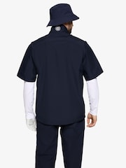 أزرق - Galvin Green Air Waterproof Short Sleeve Golf Jacket - صورة 5 من 8