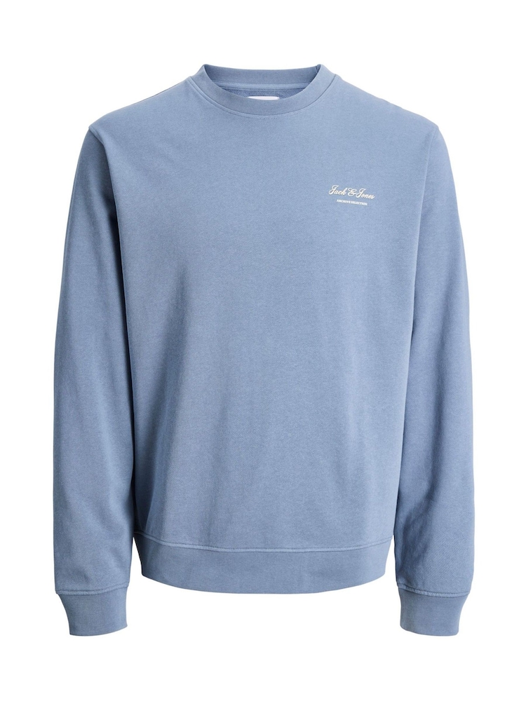 سويت شيرت رقبة مستديرة للأطفال بطبعة شعار من JACK & JONES - Image 4 of 4 سويت شيرت رقبة مستديرة للأطفال بطبعة شعار من JACK & JONES - Image 4 of 4