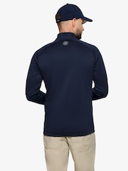 නිල් - Galvin Green Dion Insulating Golf Mid Layer Sweat Top - 7න් 4 වන රූපය