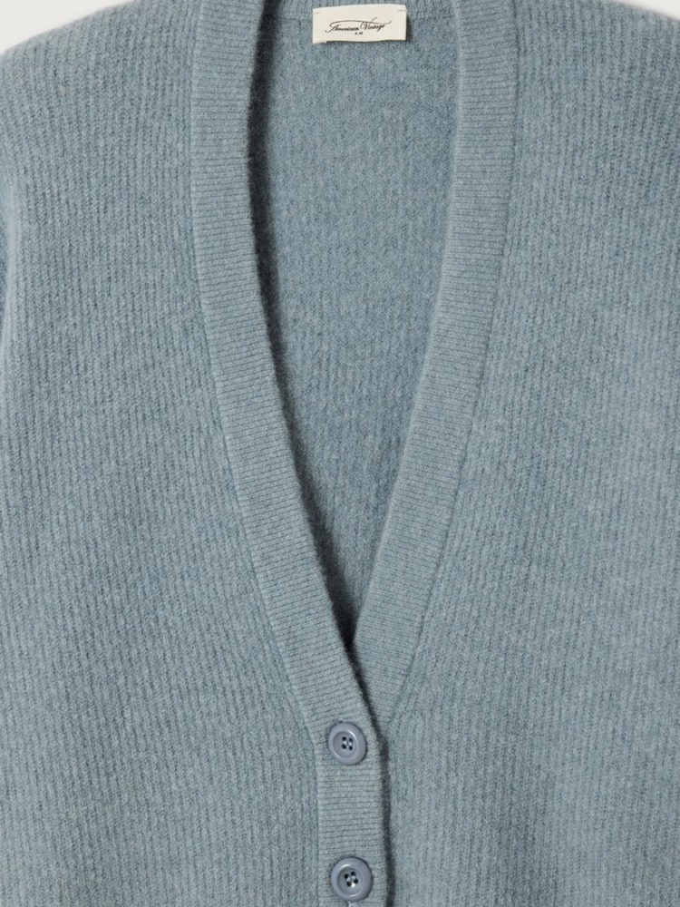 Blå - American Vintage Damsville Cardigan - Bilde 7 av 7