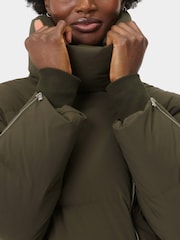 Sweaty Betty Green Nimbus Cloud Weight Short Puffer Coat - Image 4 of 8