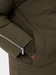 Sweaty Betty Green Nimbus Cloud Weight Short Puffer Coat - Image 7 of 8