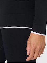 Sweaty Betty Black Modal High Neck Base Layer Top - Image 3 of 7