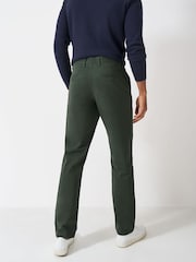 Crew Clothing Green Straight Leg Chinos - Image 3 of 5