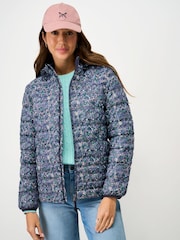Crew Clothing Blue Lightweight Padded Jacket - Image 6 of 7
