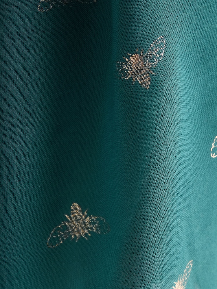 Green Bee Foil Lightweight Scarf - Image 3 of 3