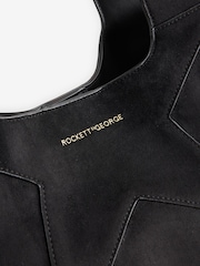 Rockett St George Black Studded Shoulder Bag - Image 7 of 9