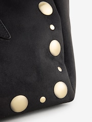Rockett St George Black Studded Shoulder Bag - Image 8 of 9