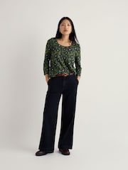 Seasalt Cornwall Green Penhollow Top - Image 1 of 5