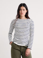 Seasalt Cornwall Natural Sailor Shirt - Image 2 of 5