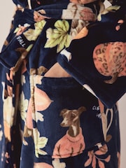 Navy Whippet Pupmkin Cosy Robe - Image 5 of 6