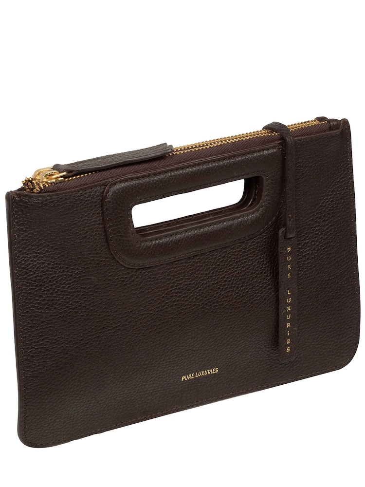 Pochette en cuir Guinevere de Pure Luxuries London - Image 7 de 7 Pochette en cuir Guinevere de Pure Luxuries London - Image 7 de 7