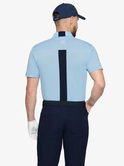 Galvin Green Blue Mitchell Breathable Short Sleeve Golf Shirt - Image 4 of 7