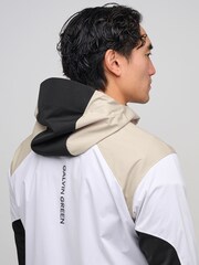 Galvin Green White Linden Windproof And Water Repellent Golf Jacket - Image 5 of 8