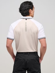 Galvin Green White Myles Breathable Short Sleeve Golf Shirt - Image 4 of 8