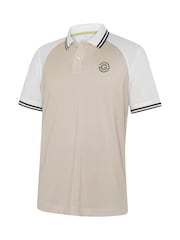 Galvin Green White Myles Breathable Short Sleeve Golf Shirt - Image 7 of 8