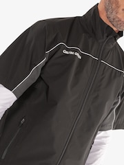أسود - Galvin Green Air Waterproof Short Sleeve Golf Jacket - صورة 3 من 8