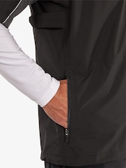 أسود - Galvin Green Air Waterproof Short Sleeve Golf Jacket - صورة 4 من 8