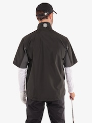 أسود - Galvin Green Air Waterproof Short Sleeve Golf Jacket - صورة 5 من 8