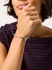 FatFace Navy Stone Bracelet - Image 3 of 3