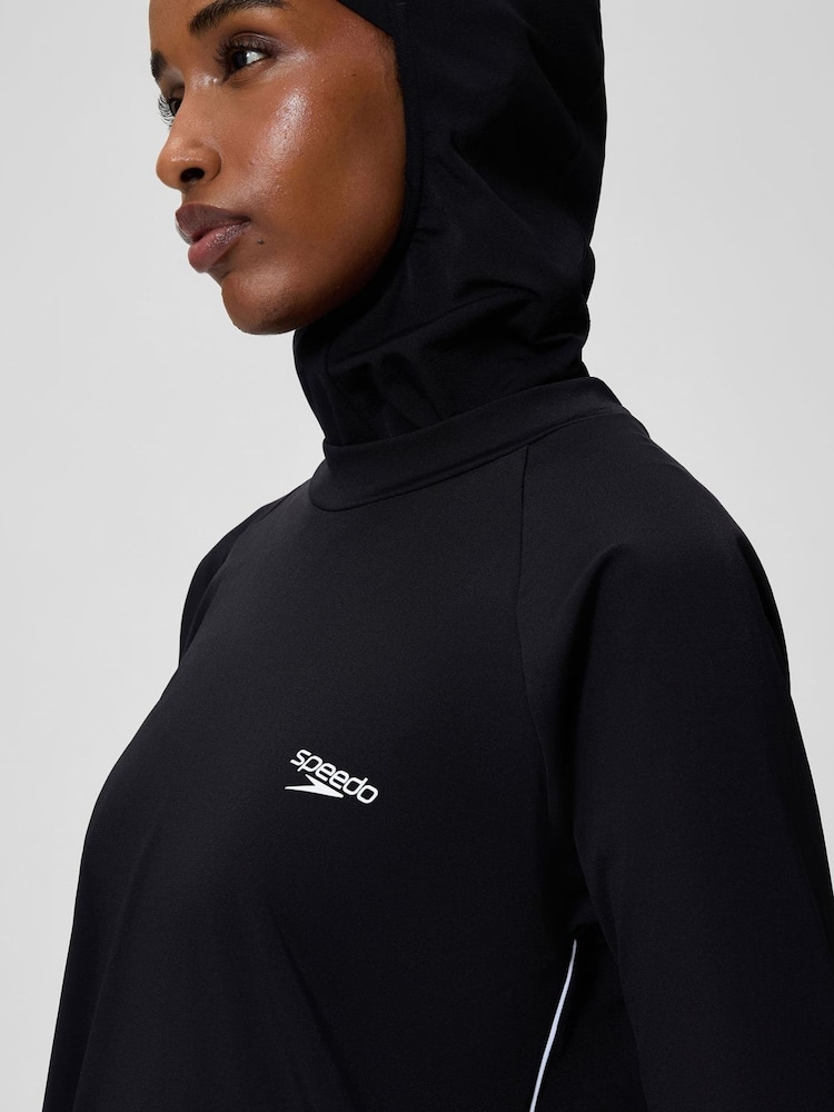 Speedo Black Endurance+ Modesty Swim Tunic - Image 4 of 4 Speedo Black Endurance+ Modesty Swim Tunic - Image 4 of 4