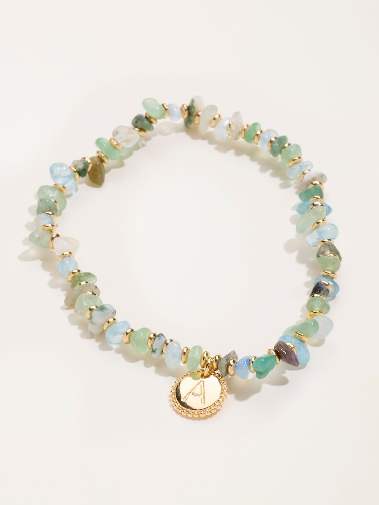 FatFace Blue Alphabet Bracelet - Image 1 of 3