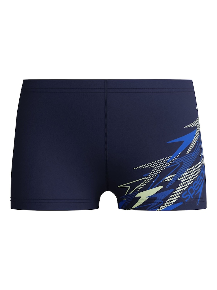 Speedo Blue Medley Logo Aqua Swim Shorts - Image 1 of 7