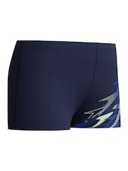 Speedo Blue Medley Logo Aqua Swim Shorts - Image 4 of 7