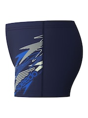 Speedo Blue Medley Logo Aqua Swim Shorts - Image 7 of 7
