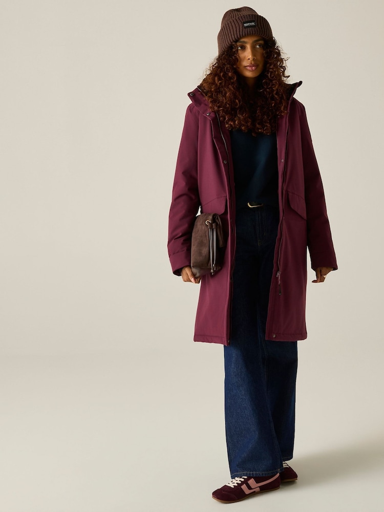 Regatta Purple Ramona Waterproof Insulated Jacket - Image 1 of 11 Regatta Purple Ramona Waterproof Insulated Jacket - Image 1 of 11