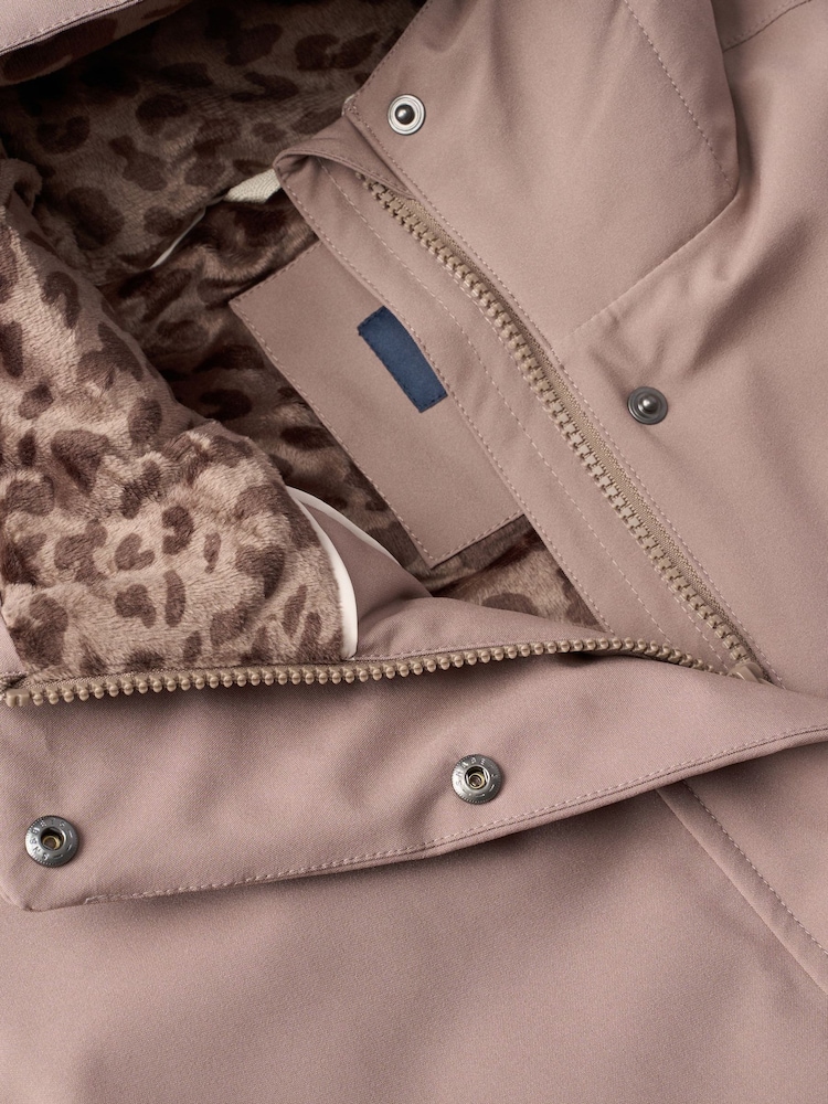 Regatta Mocha (Abstract Leopard Spot) Ramona Waterproof Insulated Jacket - Image 16 of 16 Regatta Mocha (Abstract Leopard Spot) Ramona Waterproof Insulated Jacket - Image 16 of 16
