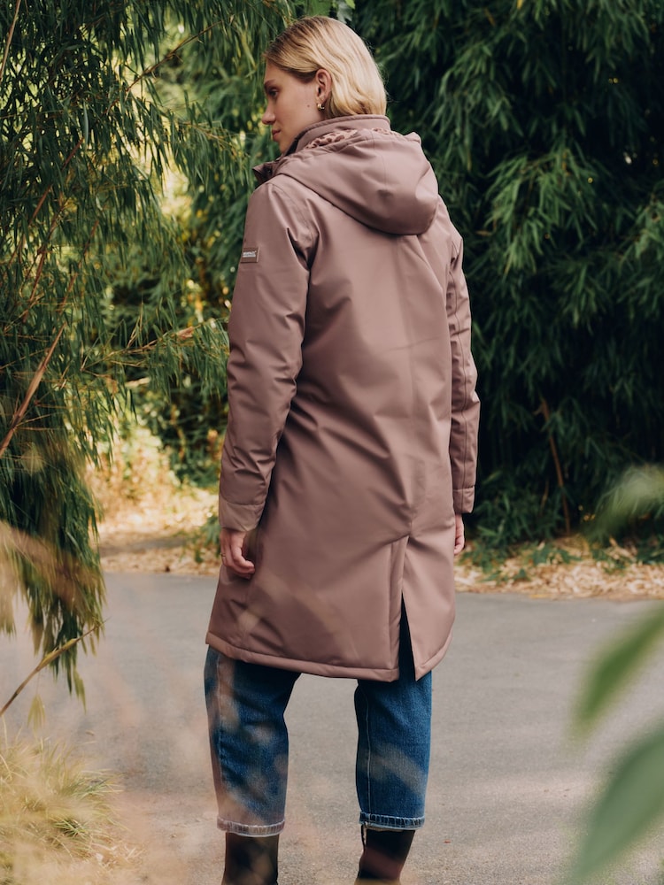 Regatta Mocha (Abstract Leopard Spot) Ramona Waterproof Insulated Jacket - Image 2 of 16 Regatta Mocha (Abstract Leopard Spot) Ramona Waterproof Insulated Jacket - Image 2 of 16