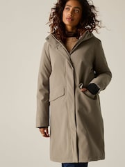 Regatta Mocha (Abstract Leopard Spot) Ramona Waterproof Insulated Jacket - Image 9 of 16
