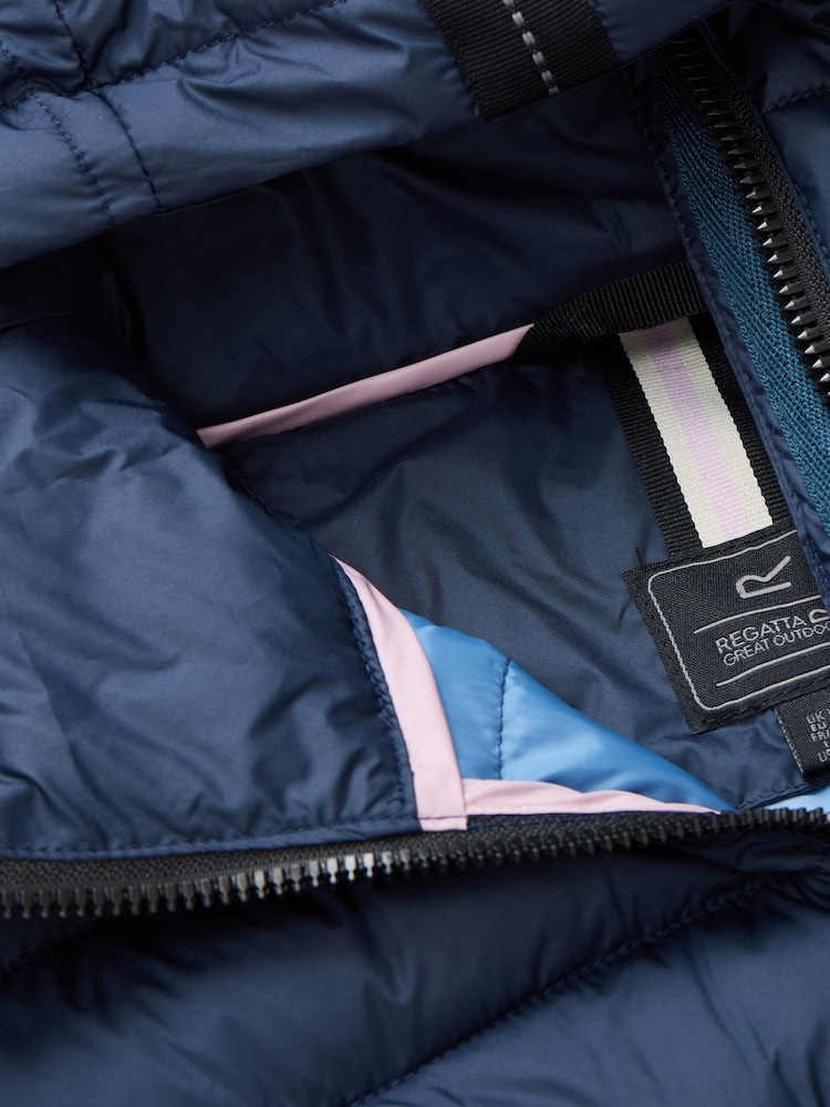 Regatta Blue Amara Baffled Jacket - Image 11 of 11 Regatta Blue Amara Baffled Jacket - Image 11 of 11