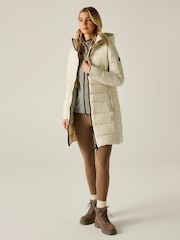 Regatta Cream Amara Baffled Jacket - Image 3 of 11