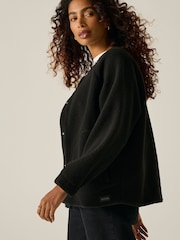 Svart - Regatta Lea Full Zip Fleece - Bild 4 av 10