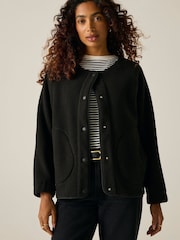 Svart - Regatta Lea Full Zip Fleece - Bild 6 av 10